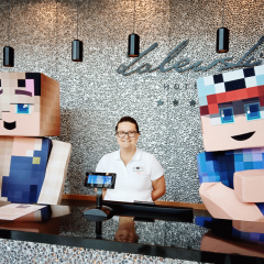 Maskotki Vito i Bella