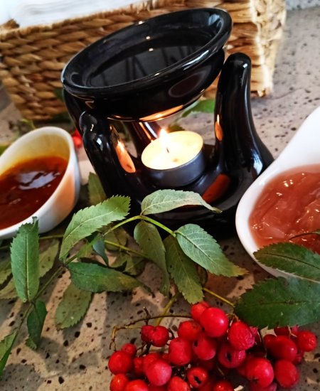 Masaż na mleczku jarzębina