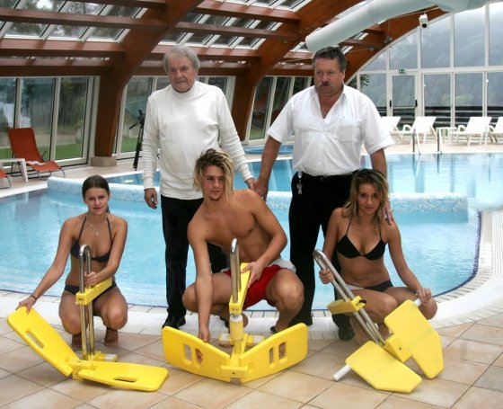 Podvodna terapija v bazenu Hotela Kompas