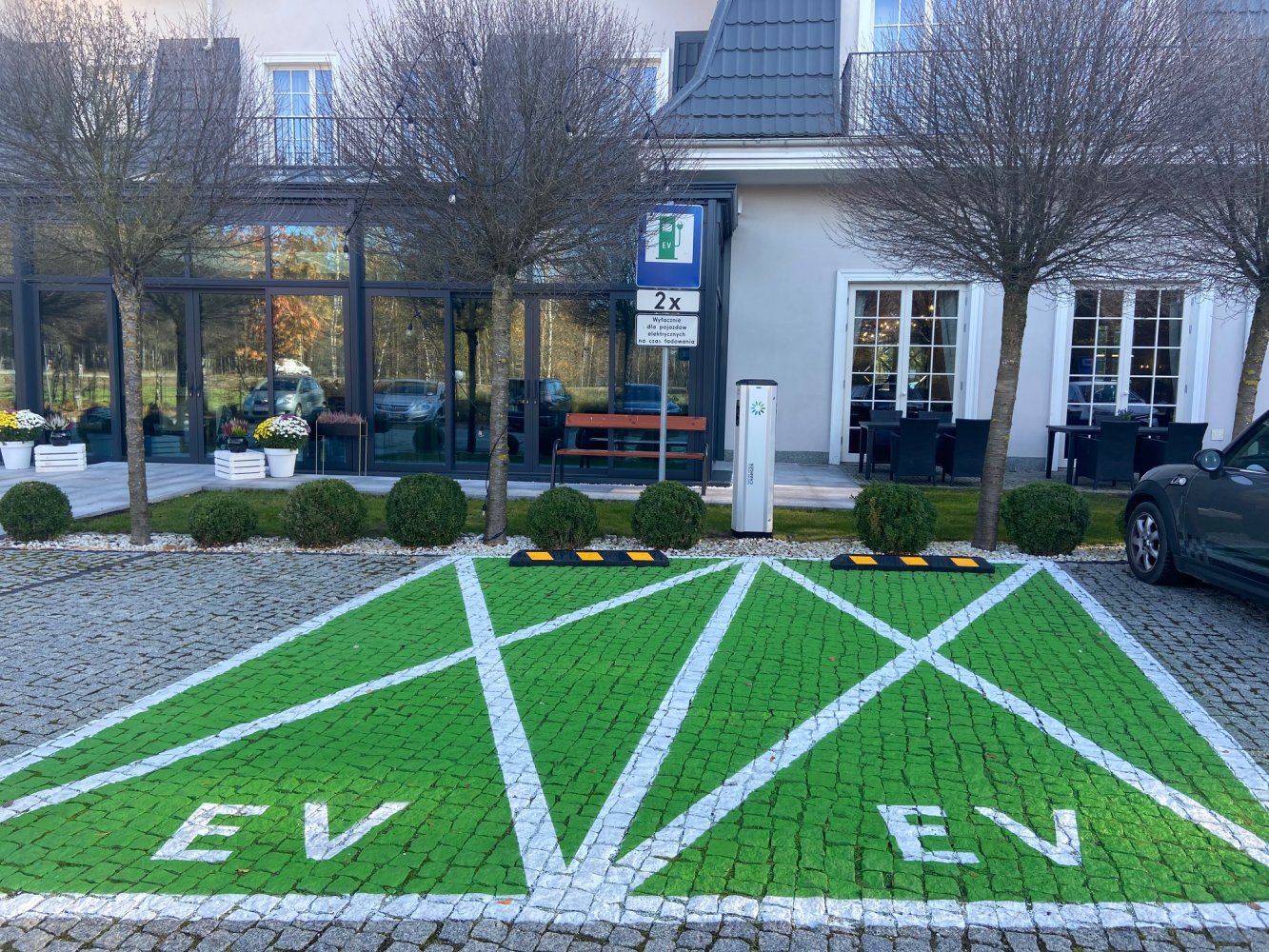 Stacja ładowania samochodów elektrycznych