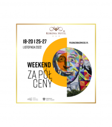 Bierzemy udział w akcji promocyjnej "Weekend za pół ceny"!