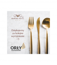 Restauracja Miodowa została "Orłem Gastronomii 2022"