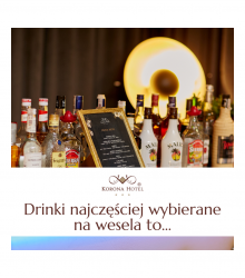 Jakie drinki sprawdzą się na przyjęciu weselnym? Kliknijcie i sprawdźcie!
