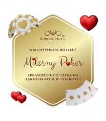 Poker Face - nasze Walentynkowe pakiety dla zakochanych