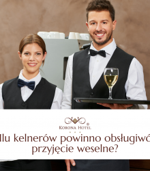 Ilu kelnerów powinno obsługiwać przyjęcie weselne?