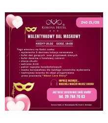 Zapraszamy na walentynkowy bal maskowy!