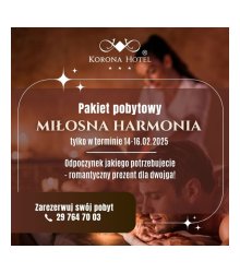 Zabierz ukochaną osobę na romantyczny weekend w hotelu!