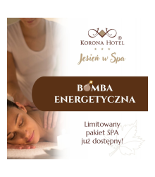 Bomba Energetyczna - jesienny pakiet Spa już dostępny