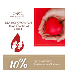 Mamy rabat dla honorowych dawców krwi!