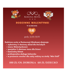 Rodzinne Walentynki w Koronie