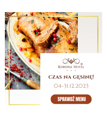 "Czas na gęsinę" - specjalne menu w Restauracji Miodowej.