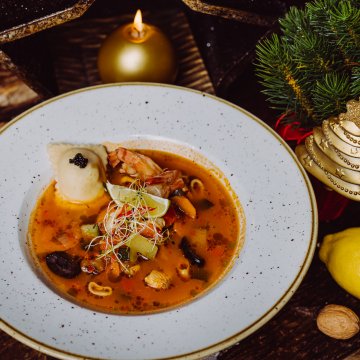 Wigilia z zupą rybną