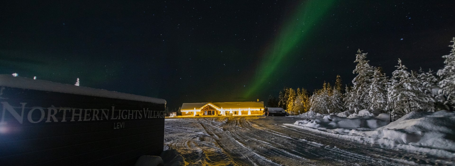 Getting Here | Northern Lights Village Levi