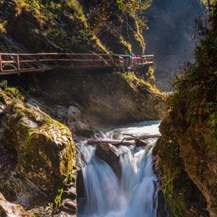 Picture of Vintgar gorge in Bled