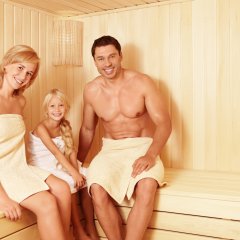 Welness Zone: Sauna and Jacuzzi