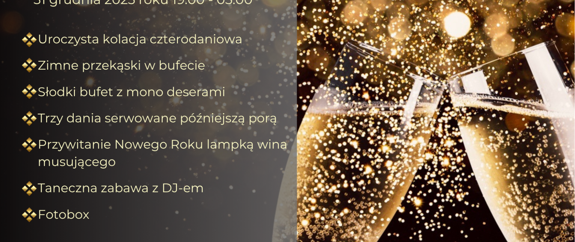 Sylwester w Pałacu Krotoszyce