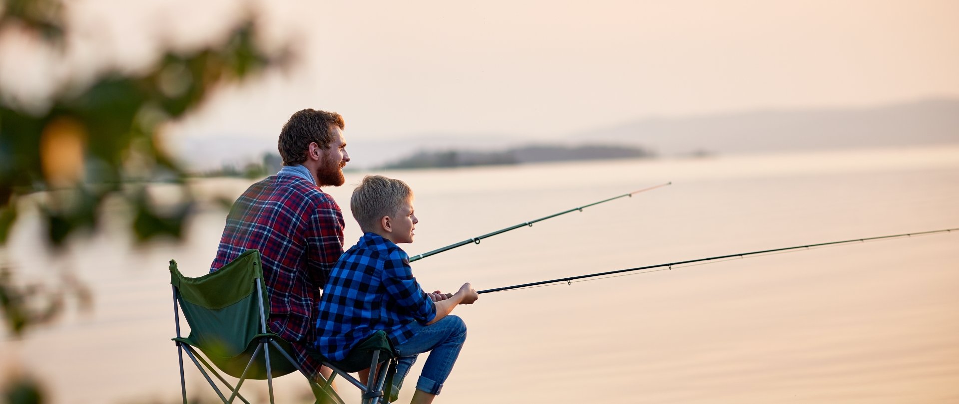 Angeln im Palastteich
