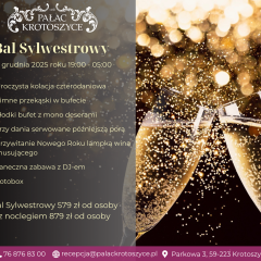 Sylwester w Pałacu Krotoszyce
