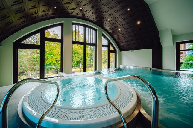 Moderner Wellnessbereich