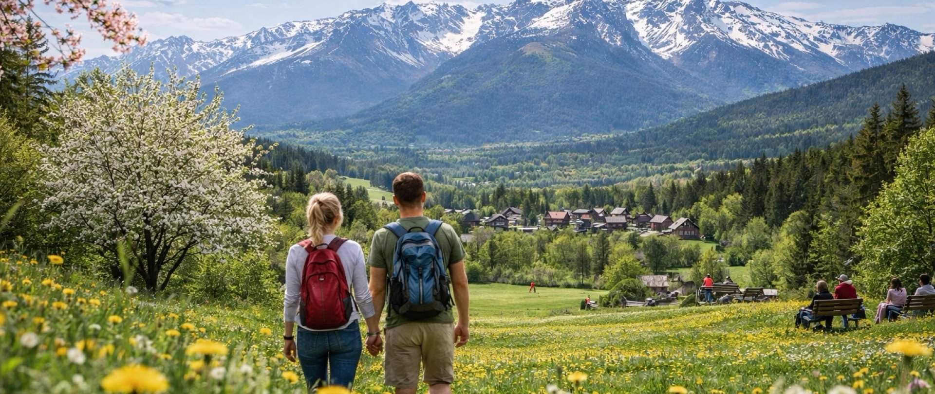 Termály bez davů a front? Jaro v Białce Tatrzańské je ideální čas pro skutečný odpočinek