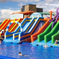 In the centre of a mountain adventure