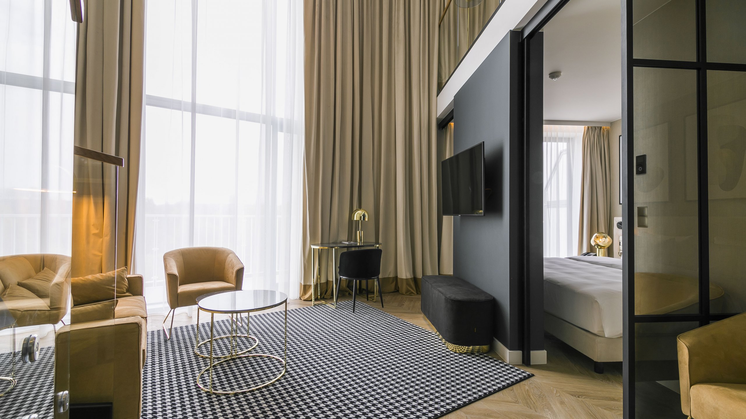 Pokój Premium Suite w Radisson Blu Hotel, Sopot.