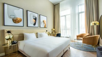 Pokój Family with Balcony w Radisson Blu Hotel, Sopot.