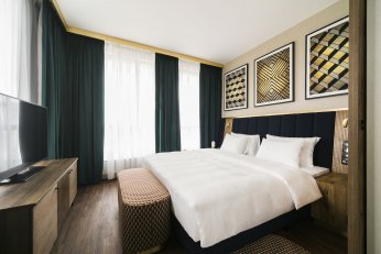 Pokój Suite with Balcony w Radisson Blu Hotel, Sopot.