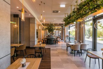 Restauracja/bufet śniadaniowy w Radisson Blu Hotel, Sopot.