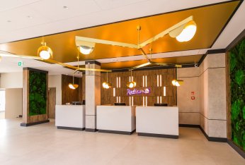 Recepcja w Radisson Blu Hotel, Sopot.