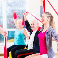 Exercises with Thera Bands