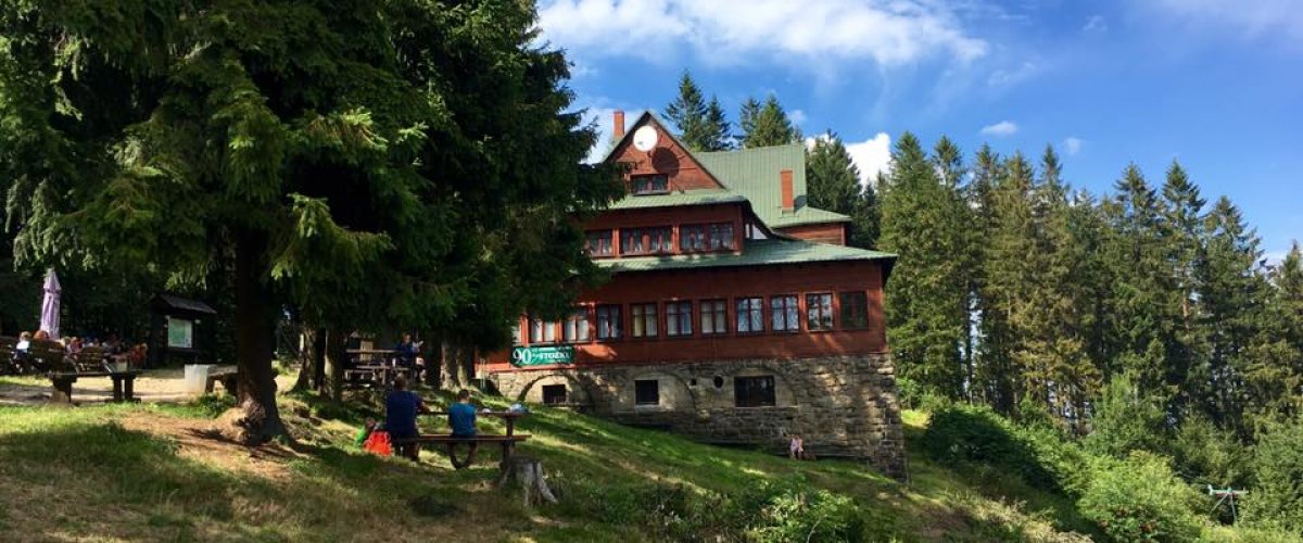 Autumn hiking trails in Beskids