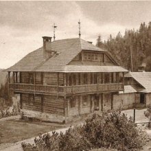 Schronisko na Przysłopie w drodze na Baranią Górę