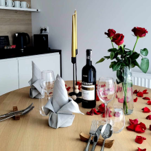 Romantyczna kolacja w apartamencie