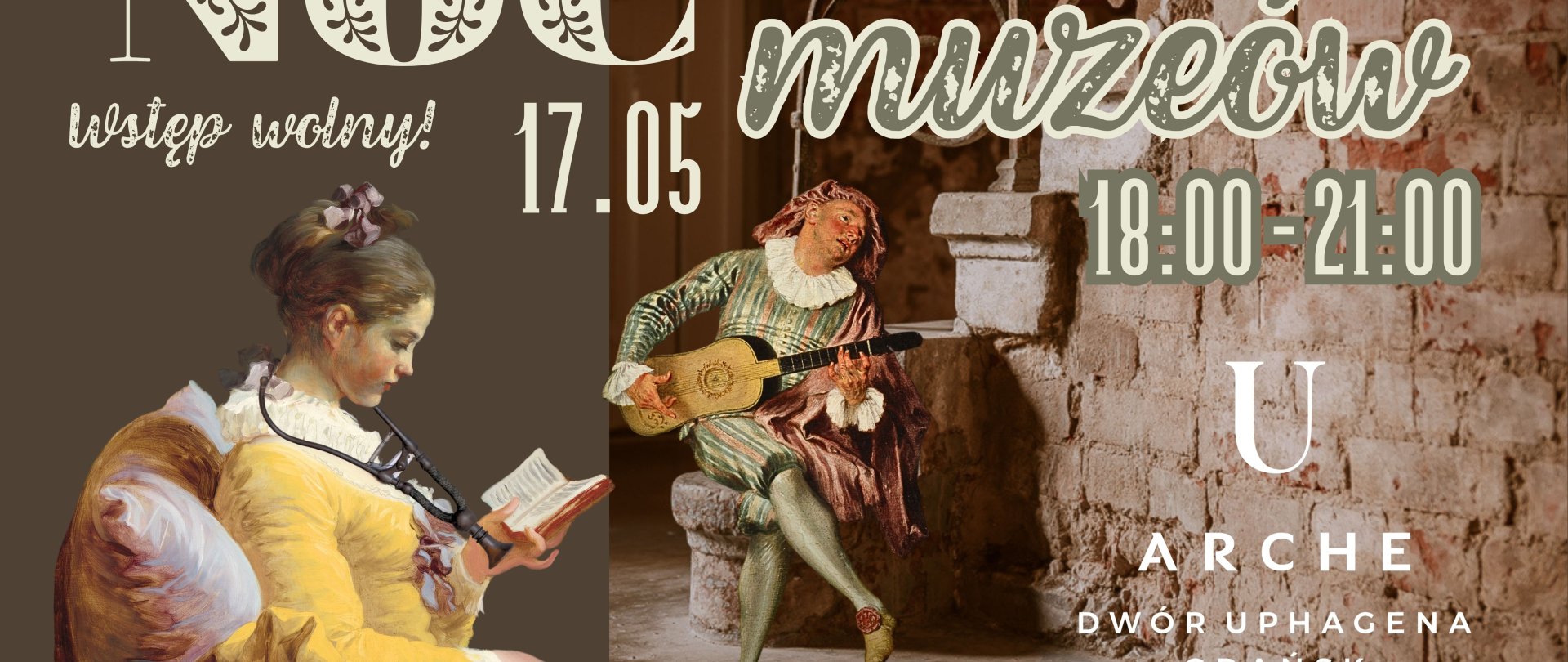 NOC MUZEÓW 2025 w ARCHE Dwór Uphagena Gdańsk 