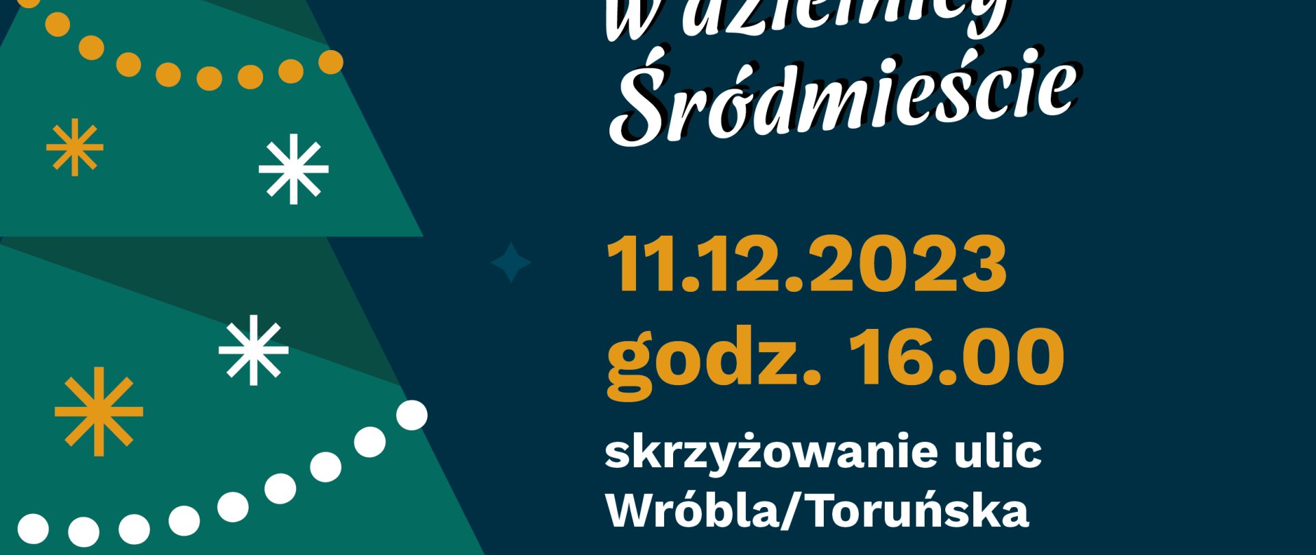 Włączamy światełka na choince w dzielnicy Śródmieście - 11.12.2023 16:00, dołącz do świątecznej opowieści z ARCHE Dwór Uphagena Gdańsk!