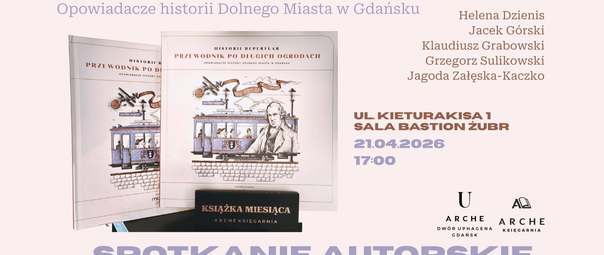 Spotkanie autorskie - Opowiadacze historii Dolnego Miasta w Gdańsku 