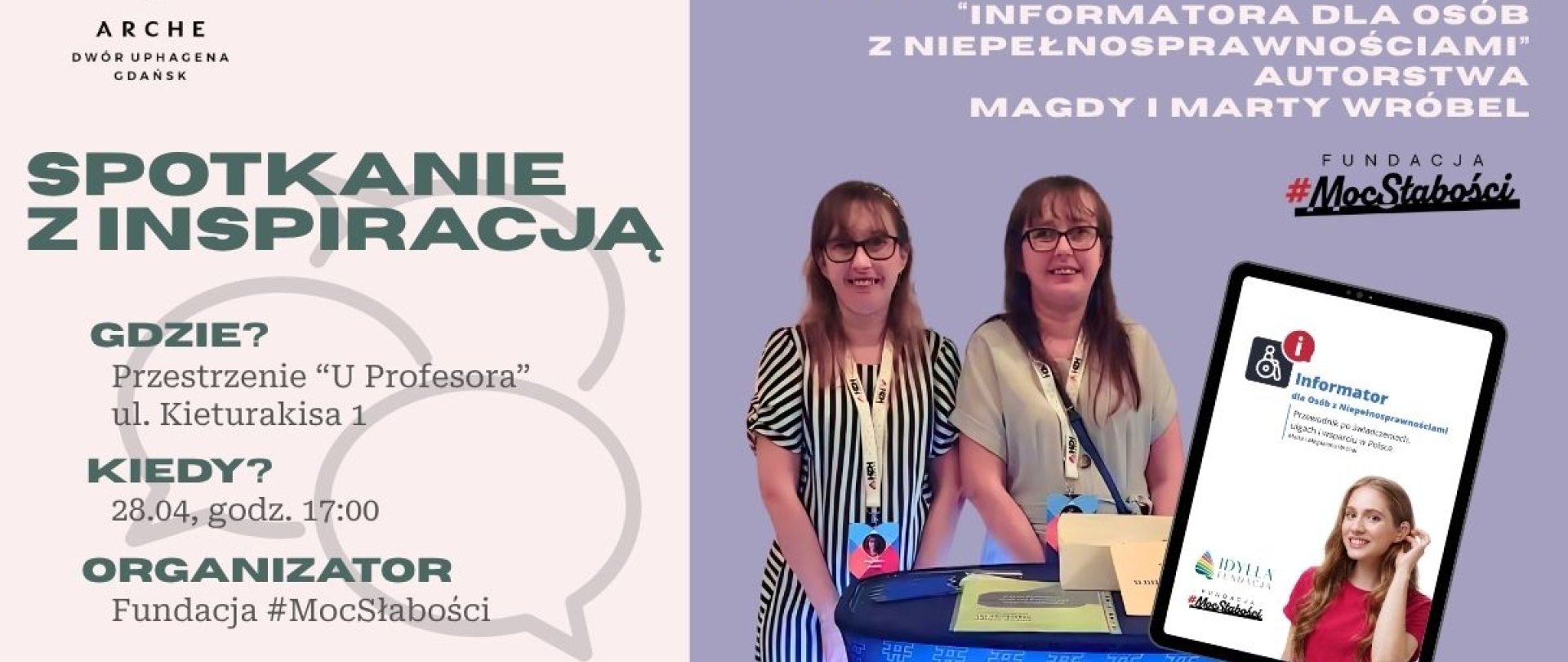 Spotkanie z Inspiracją - przedpremierowa prezentacja „Informatora dla Osób z Niepełnosprawnościami.”