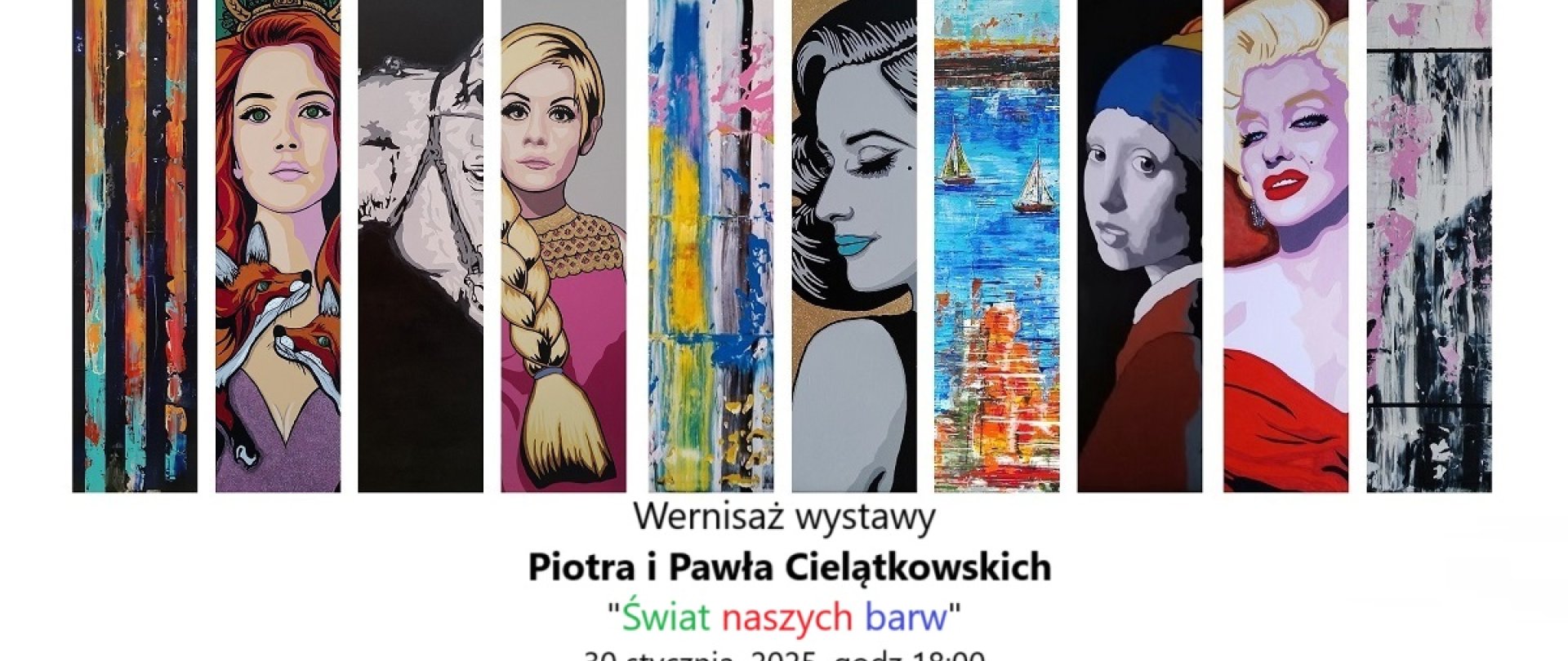 Piotr i Paweł Cielątkowski - wystawa: Świat naszych barw