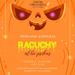 Rodzinne Niedziele - tematyczne warsztaty kulinarne "Placuszek albo psikus" czyli dyniowe szaleństwo w ARCHE Dwór Uphagena Gdańsk
