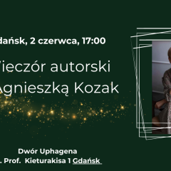 Spotkanie z dr Agnieszką Kozak - autorką książki "Mądra bliskość"