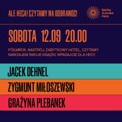 Ale HECA! Nocne czytanie książek