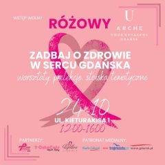 Różowy Dzień w Arche Dwór Uphagena Gdańsk