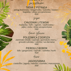Świeże, letnie menu już czeka w Restauracji Stara Kuchnia!