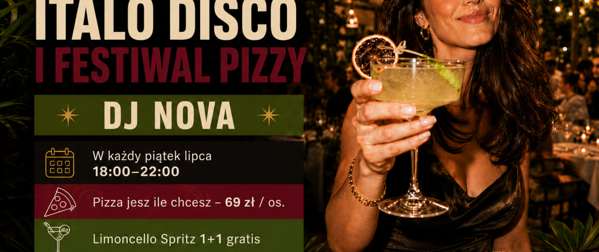ITALO DISCO & PIZZA PARTY