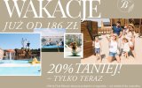 First Minute Wakacje 2025  – 20% taniej w tygodniu!