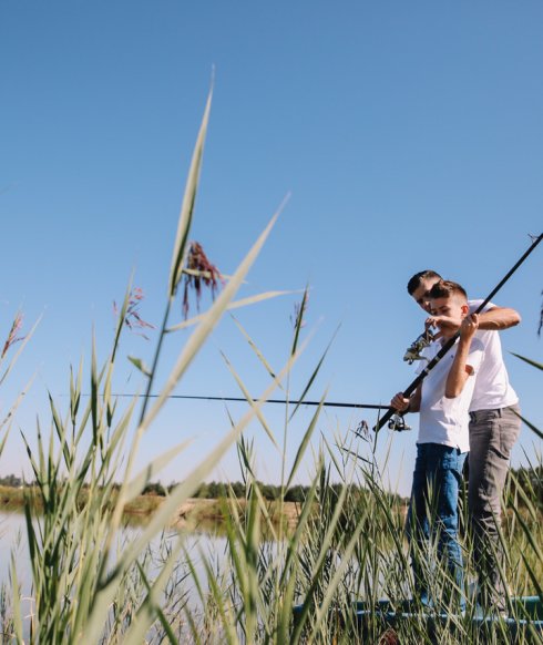 Wędkowanie na Zatoce Bajka