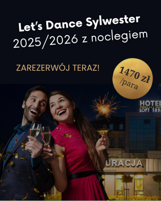 Bal Sylwestrowy z noclegiem dla 2 osób!