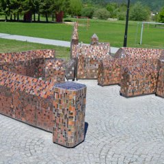 Historický park miniatur v parku Kopczyńskiego