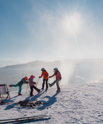 Lyžování a sáňkování